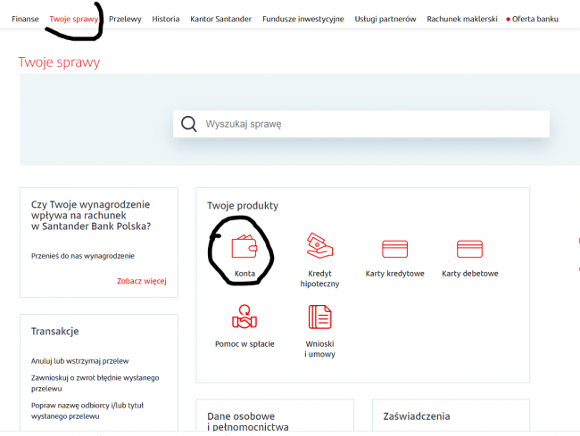 Jak zamknąć konto konto firmowe w Santander Bank Polska Finhack