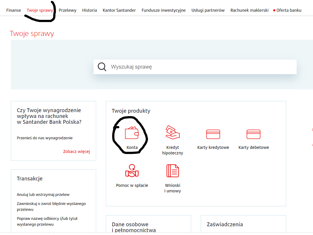 Jak Zamkn Konto Konto Firmowe W Santander Bank Polska Finhack